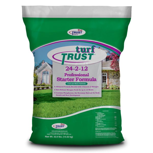Pro Trust Turf Trust Professional Lawn Starter Fertilizer 24-2-12 (32 lb Bag)