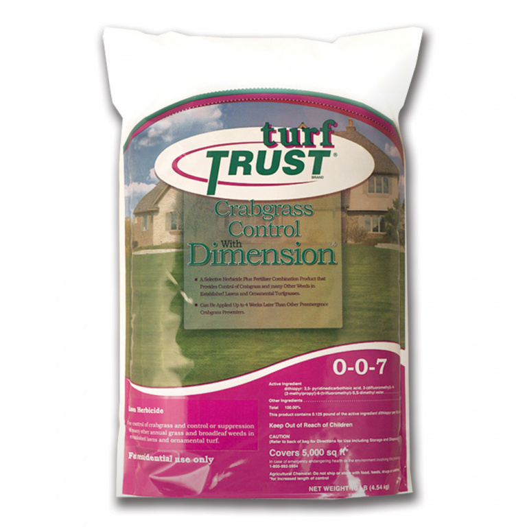 Turf Trust® Brand Crabgrass Control with Dimension® Roozen's Online, Inc